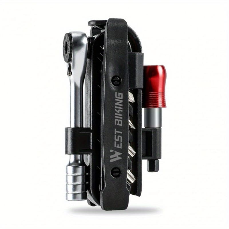 TEMU A Collection Of Tools For Fixing Bicycles, Including A Ratchet Wrench Set, Wrench, Tire Levers, And Repair Tools, Perfect For A Father's Day Present