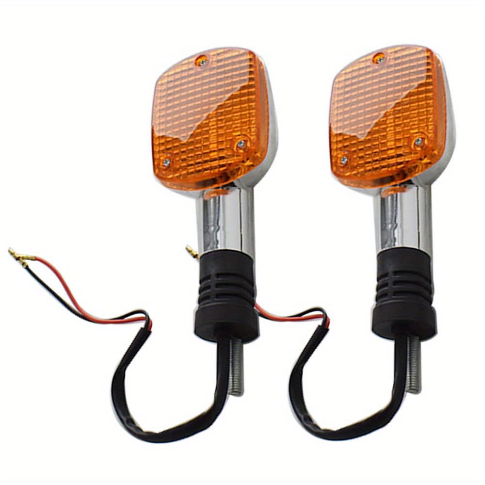 TEMU Motorcycle Turn Blinker Light Replacement For Shadow Vtx 250 400 750 2pcs