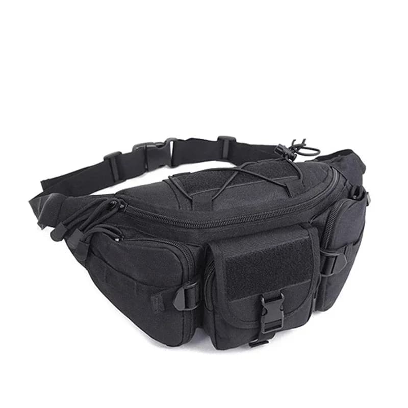 TEMU Multi Functional Outdoor Waist Bag, Large Capacity Tactical Chest Bag, Suitable For Hunting, Hiking, Hiking, Fishingaa
