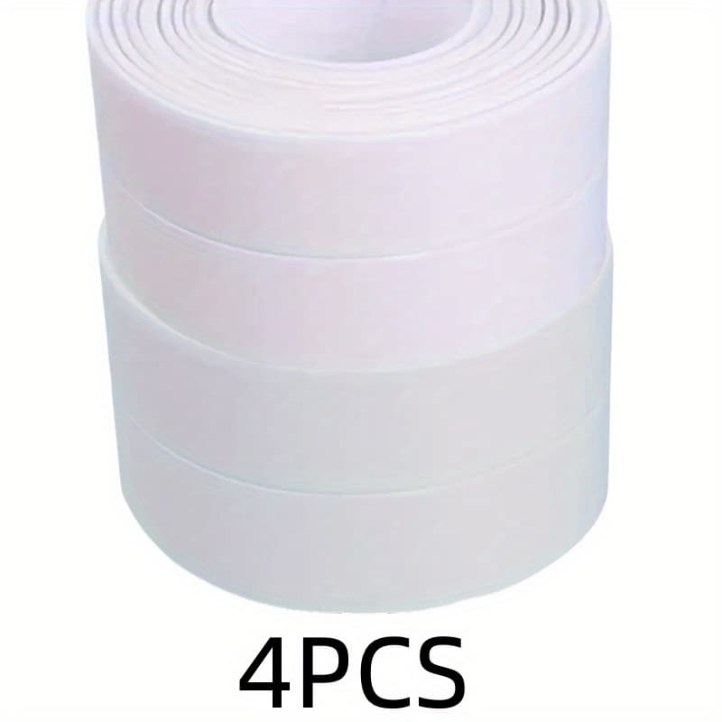 TEMU Self-adhesive Waterproof Caulk Tape - Vintage Style For Kitchen And Bathroom , Bathroom Accessories, Toilet Special, Bathroom Decoration, Kitchen Decoration