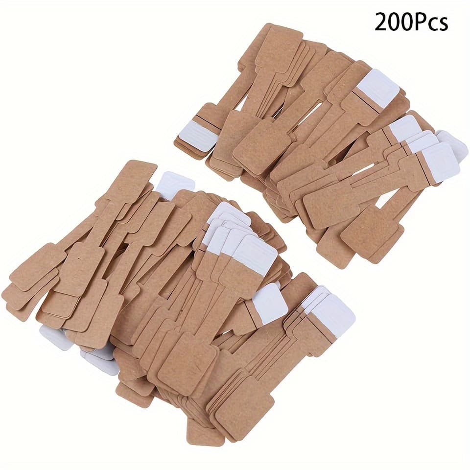 TEMU 200pcs Of Blank Jewelry Price Tag Stickers That Are , Self-adhesive Cardstock Labels For Small Price Tags, Bracelet Labels, Pricing Stickers, Rings, And Jewelry Labels, Suitable For Crafts