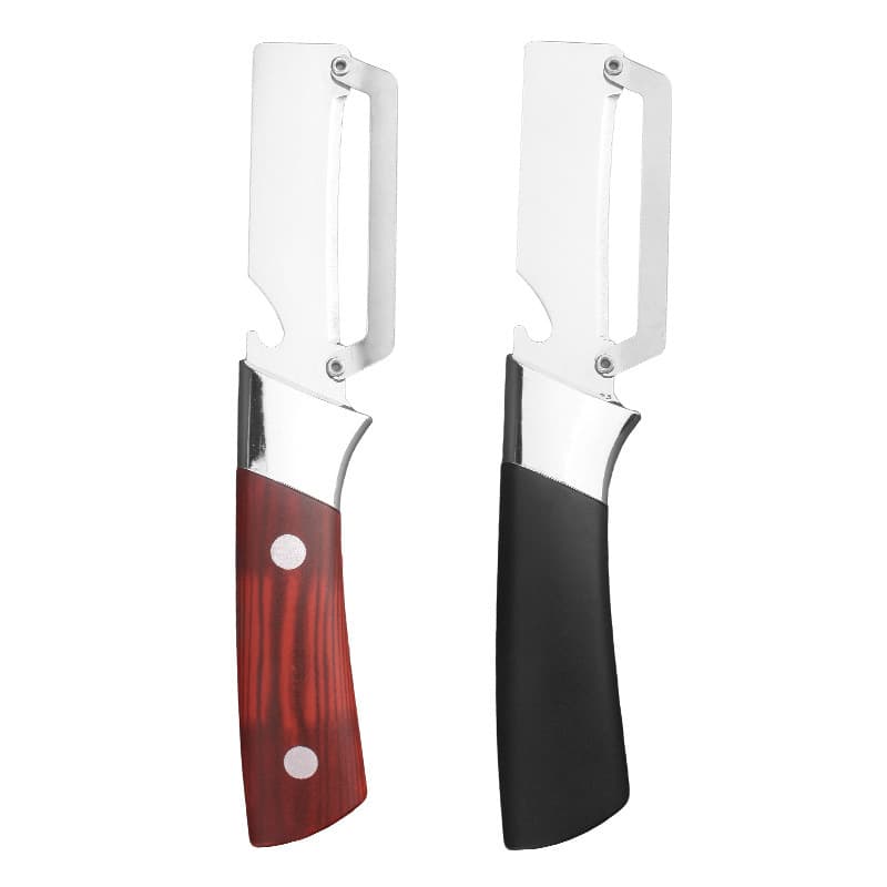 TEMU 2pcs Stainless Steel Multifunctional Peeler Household Fruit And Vegetable Peeler Bottle Opener 2-in- Gadget