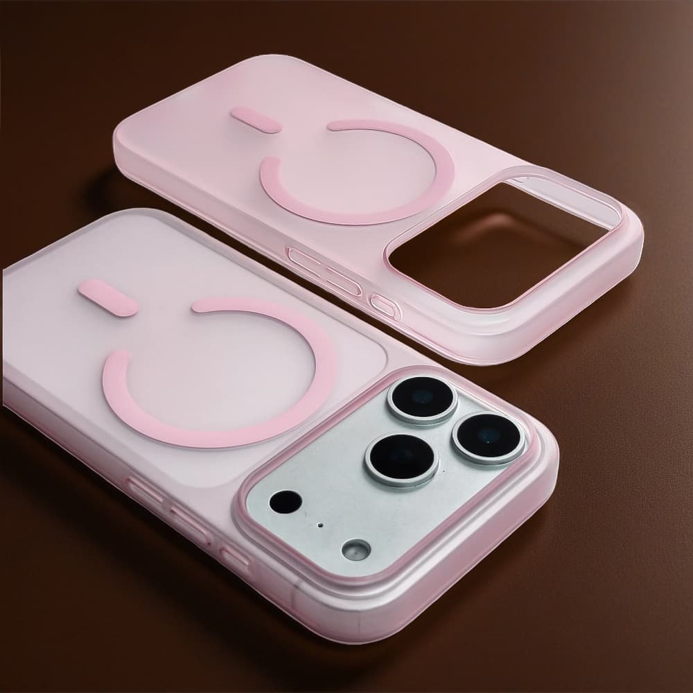 TEMU Phone Case: Luxury Translucent Matte Magnetic Wireless Charging Phone Case For Iphone 11 12 13 17 Pro Air Hard Backboard Shockproof Armor Clear Cover
