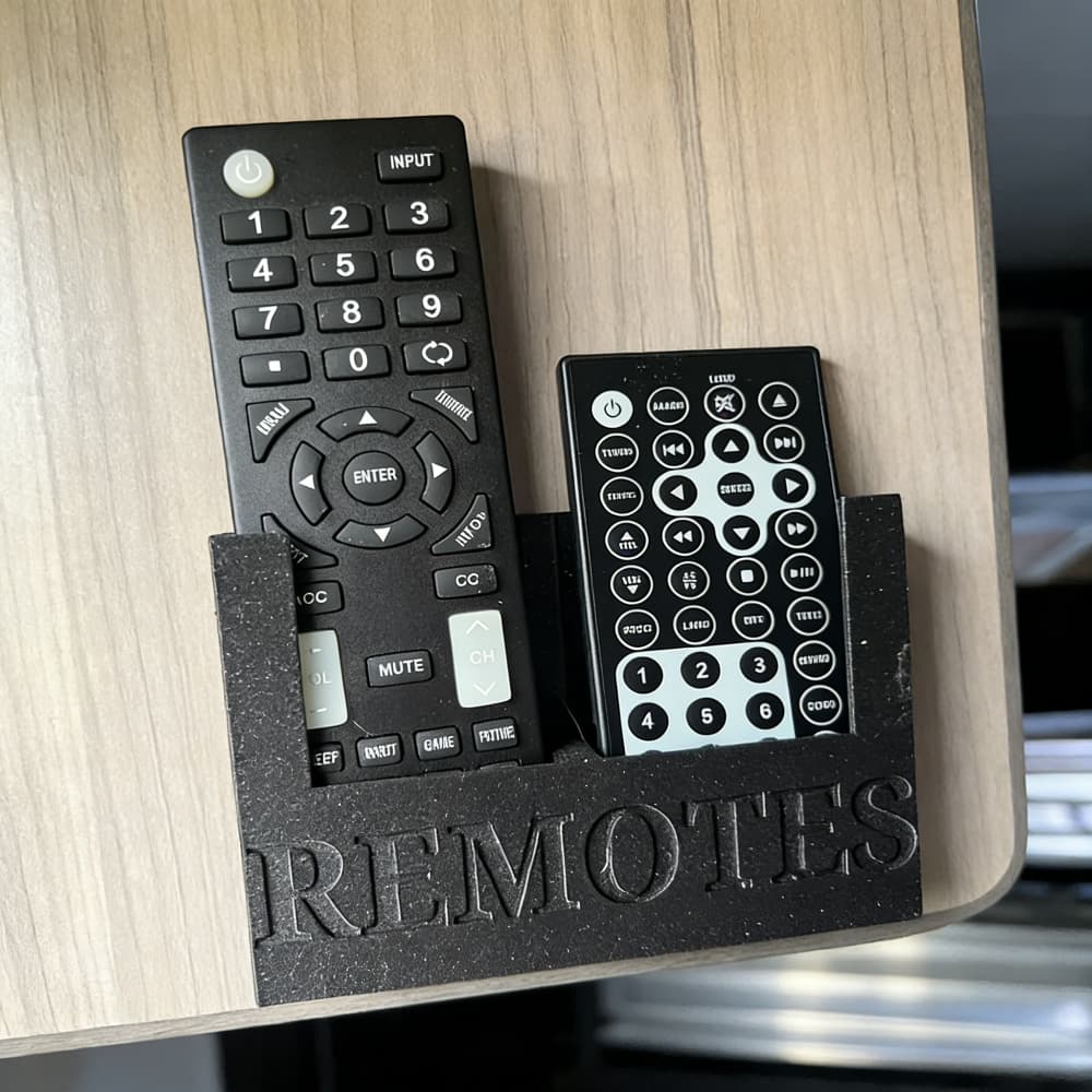 TEMU Rv Remote Control Holder Wall Mount Cabinet Storage Box Anti Shake Organizer Heavy Duty Solid Construction Space Saving Accessory Trailer Motorhome Professional Gear Artisan Reliable Mount