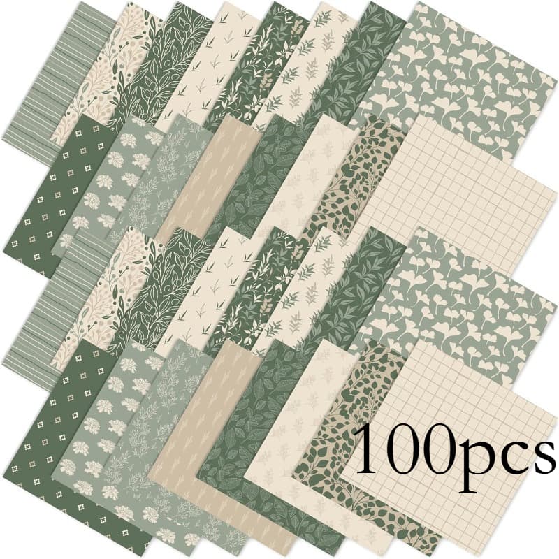 TEMU A Set Of 100pcs Of Fabric Measuring 10x10 Cm (3.9x3.9 In) From , Featuring Printed Handmade . This Collection Includes Strips For Projects