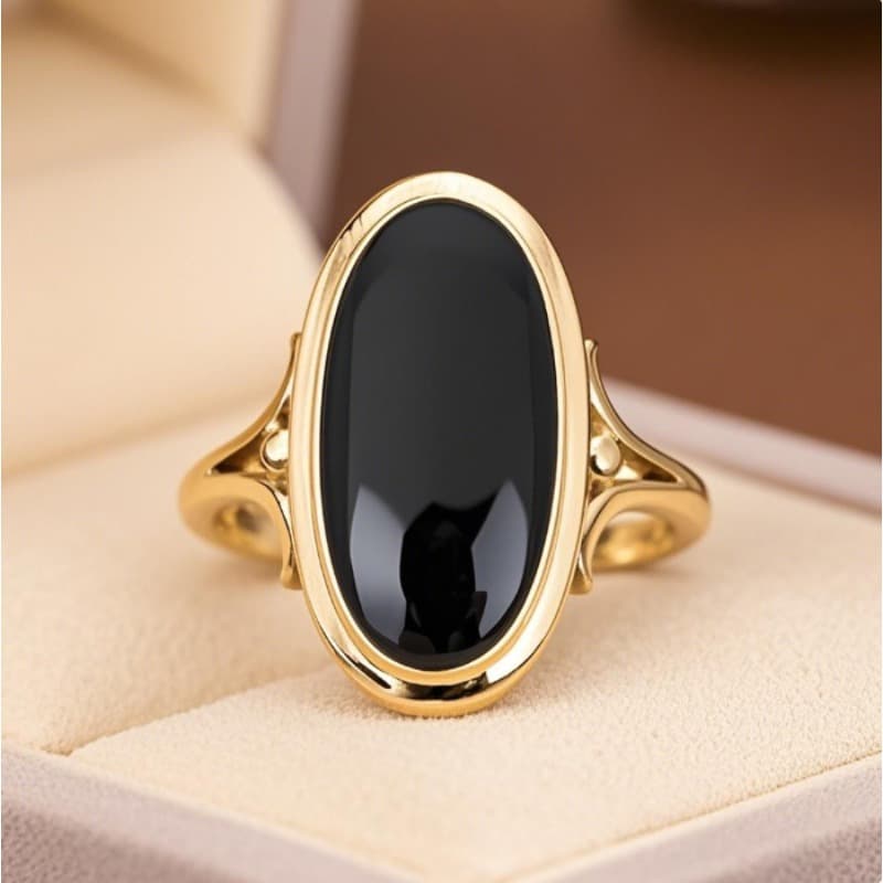 TEMU 1pc Women's Bohemian & Luxury Retro Ring - Elegant Statement Piece Suitable For Weddings, Parties, Banquets, Vacations & Music Festivals - Wearable Luxury Accessory