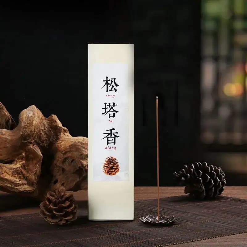TEMU 400/800pcs, Of Premium Incense Sticks - Chinese Minimalist Style, Long-lasting Fragrance With Pine , Suitable For Home Use, Meditation, Tea Ceremony, Toilet And Scenes