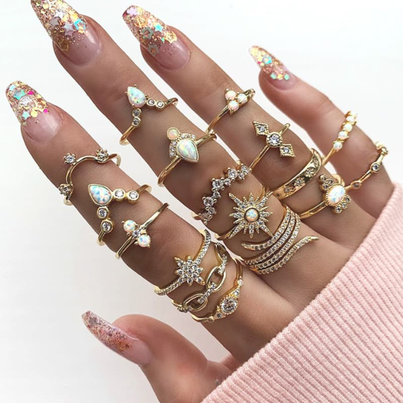 TEMU 17pcs Bohemian Set
