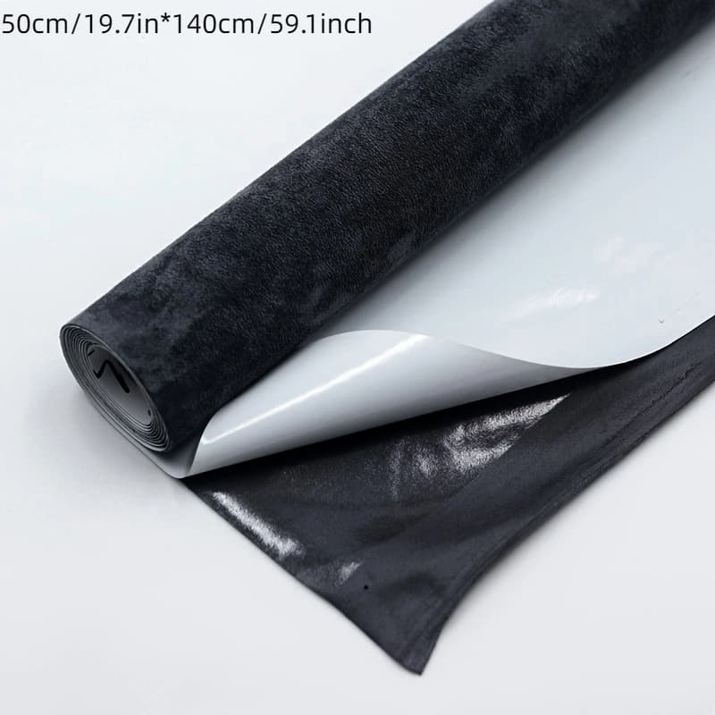 TEMU Self-adhesive Refurbished Flannelette Material, Car Interior Modification Home Decoration Handmade Artwork Turned Fur, Suitable For A Of Scenes