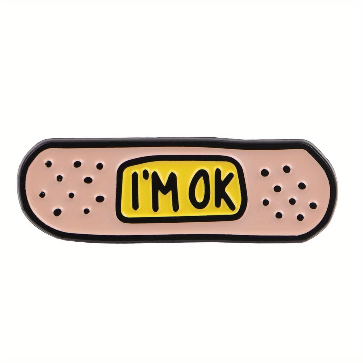 TEMU Lapel Enamel Pins And Brooches Badge Pins For Backpacks Bags Backpack Cool Decoration Friend For Gifts 1pc