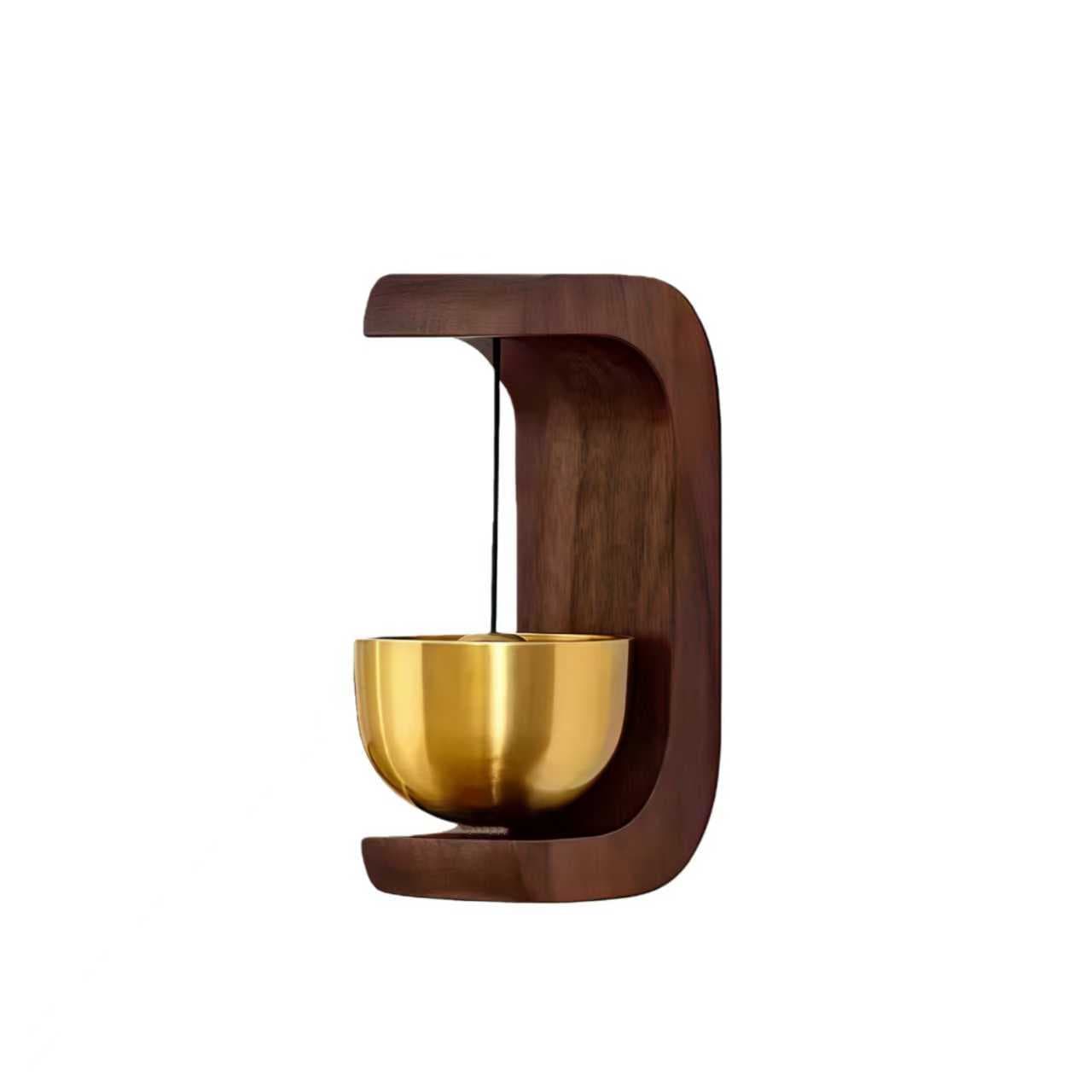 TEMU Japanese Wooden Wind - Wireless Entryway Decor With Calming Sound, Elegant Valentine's Day Gift For Door Decoration