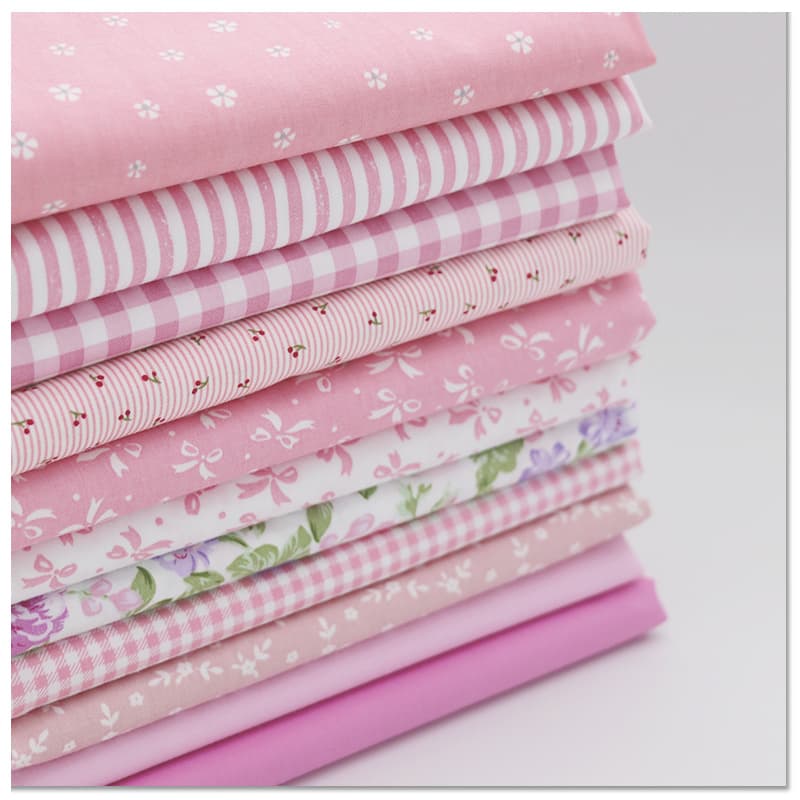 TEMU 16 Heart-shaped Fabric Bags With - Pre-cut Craft Squares For -yourself Projects, Suitable For Hand Washing, Handmade Fabric Pieces For Sewing, Perfect For Christmas Presents