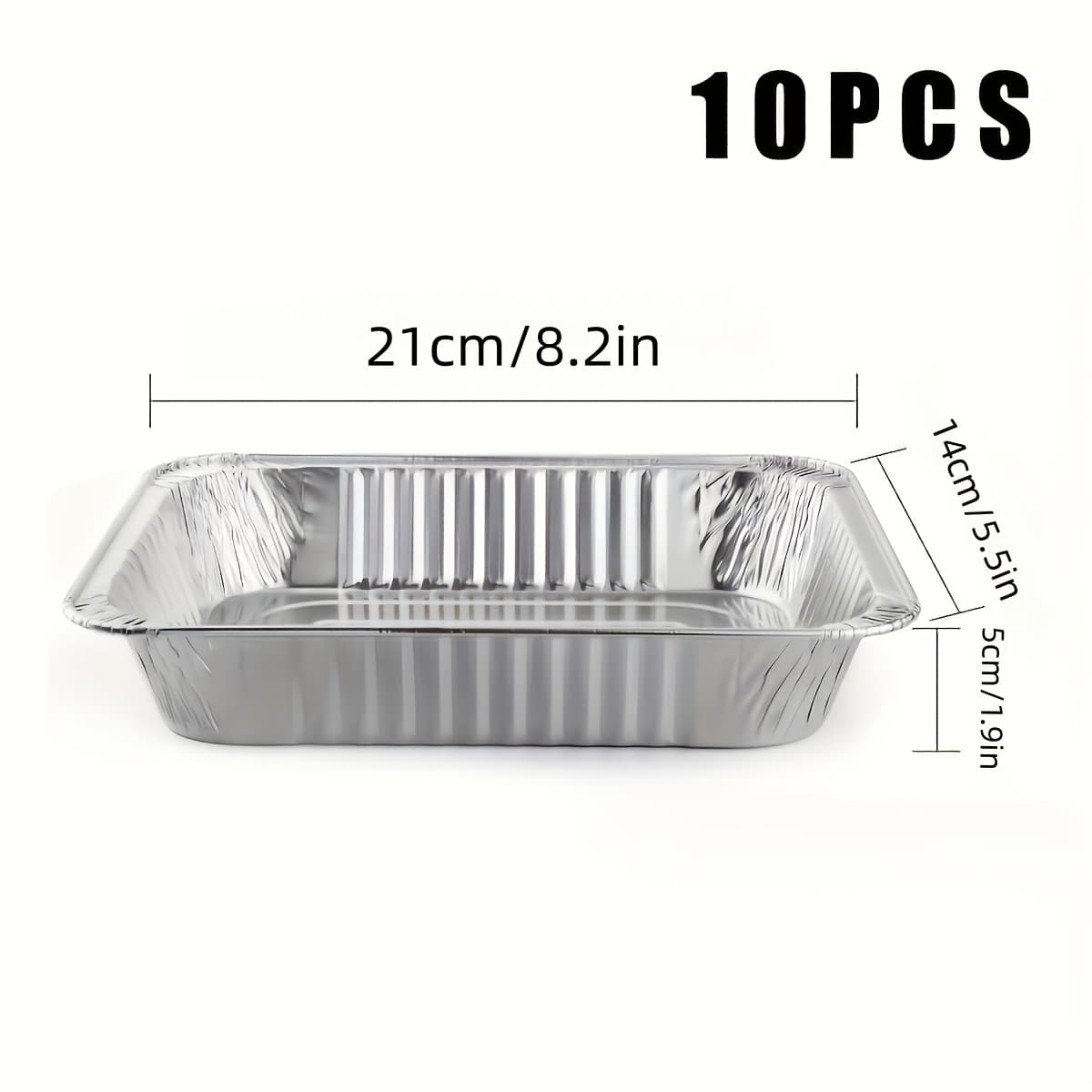 TEMU Heavy-duty Disposable Aluminum Foil Baking Paper- Suitable For Grilling, Baking, Etc.- Durable Aluminum Material, Food-grade Safety