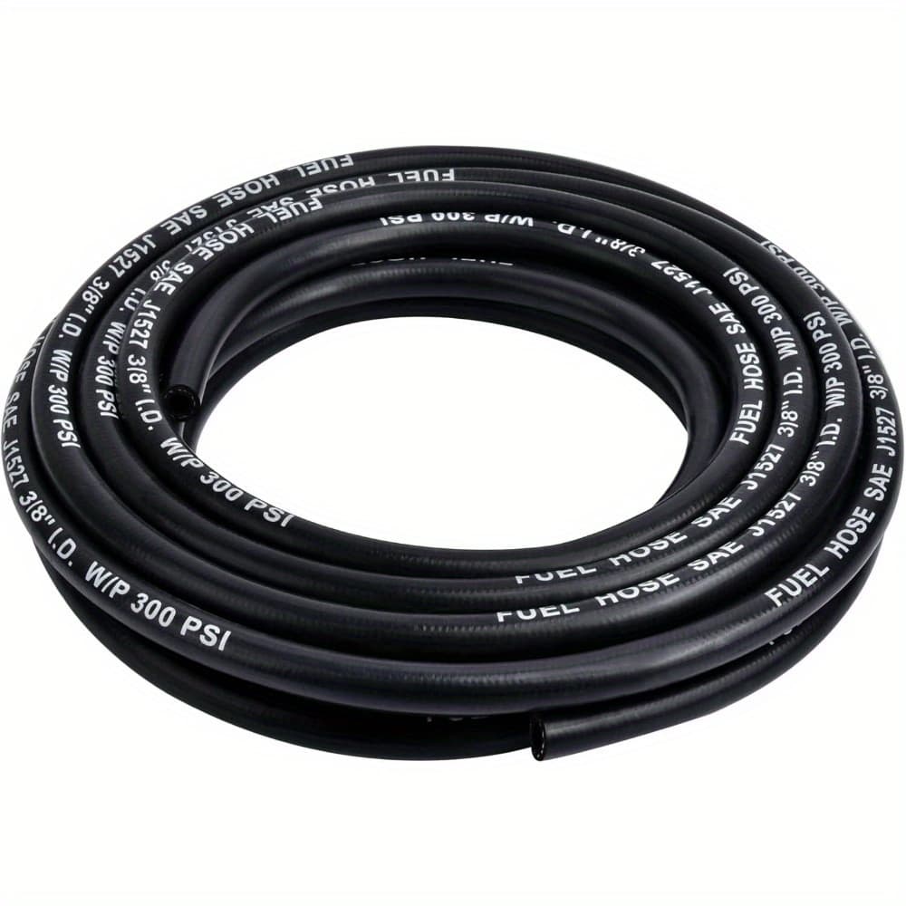 TEMU 3/ 8 7.62m Marine Fuel Line Hose Type A1-15 Rubber 25ft Sae J1527