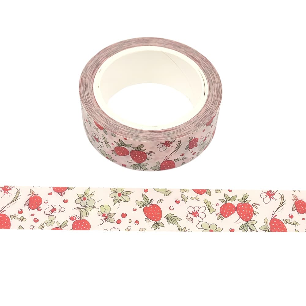 TEMU 1pc Washi Tape, Decorative Stickers | Tearable And Residue-free Material | Planner Decoration Stickers