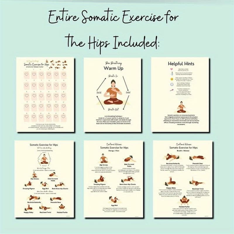 TEMU [2d Flat] Seniors Chair Workout 25 Day Challenge Chair Workout Bundle, House Workout, Complete Seated Fitness, Chair Yoga Bundle, 8x10 Inch Unframed