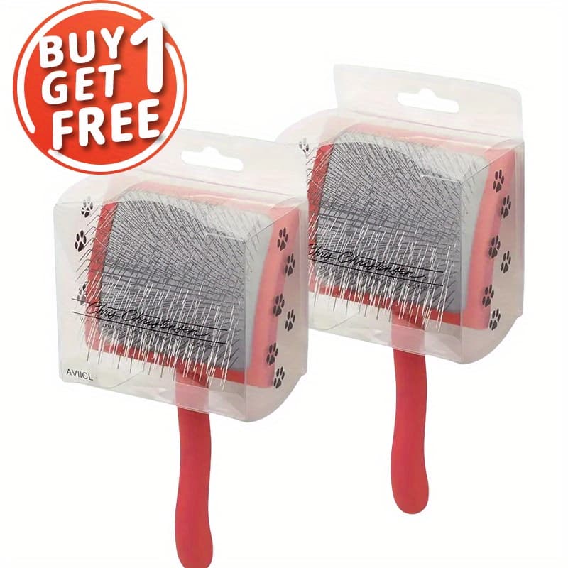 TEMU Dog Brush Set Professional Dog Brushes For Grooming With Ergonomic Brush For Dogs Professional Dog Brush Dog For Large Dogs For Goldenendoodles Labradoodles Grooming Tool