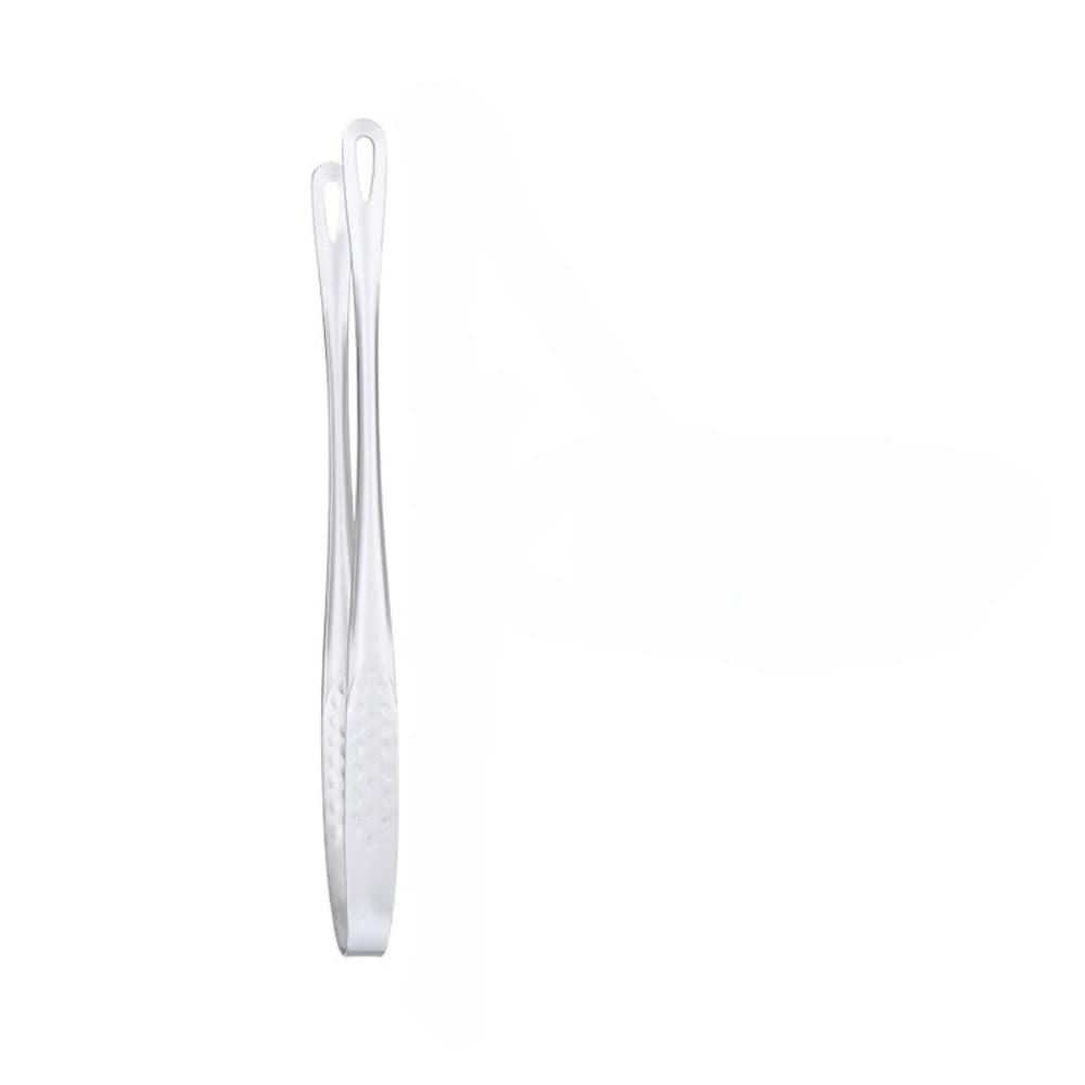 TEMU Premium Extra Long Korean Bbq Tongs 410 Stainless Steel Grill Tongs & Food Turner For Cooking, Grilling, Serving Heat Resistant, Locking Clip Perfect For Meat, Steak, Salad, Kitchen & Outdoor Bbq