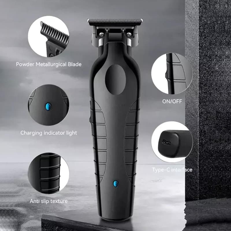 TEMU Professional Cordless 0 , Rechargeable Trimmer For Men, Suitable For Nose Hair, Body, Face And Beard, Wireless Hair Shaver
