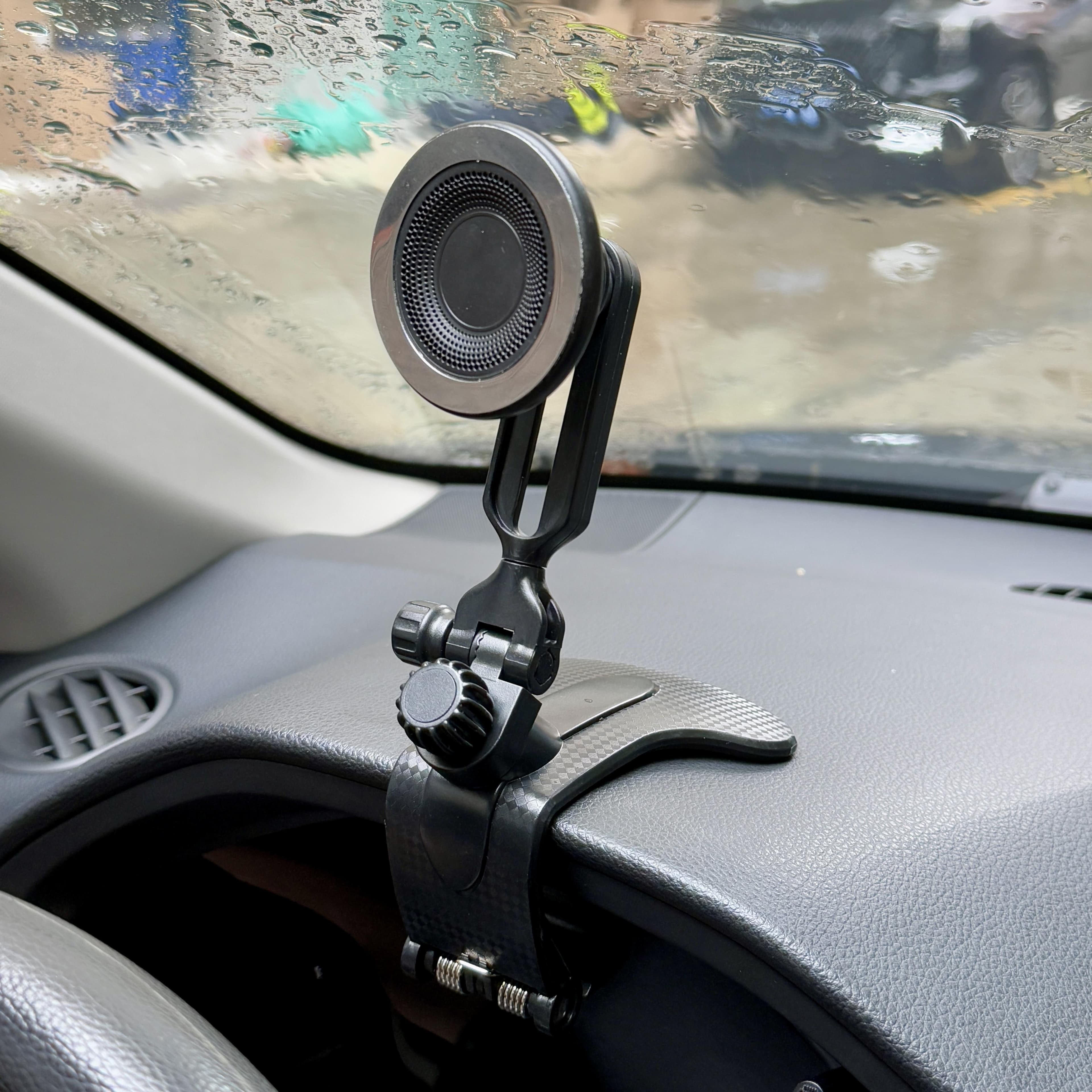 TEMU Tafduri Dashboard Magnetic Car Phone Holder, Adjustable Long Arm, Strong Magnetic Adsorption, 360° Rotation, Anti-shake Navigation, Damage-free Installation, Universal Model