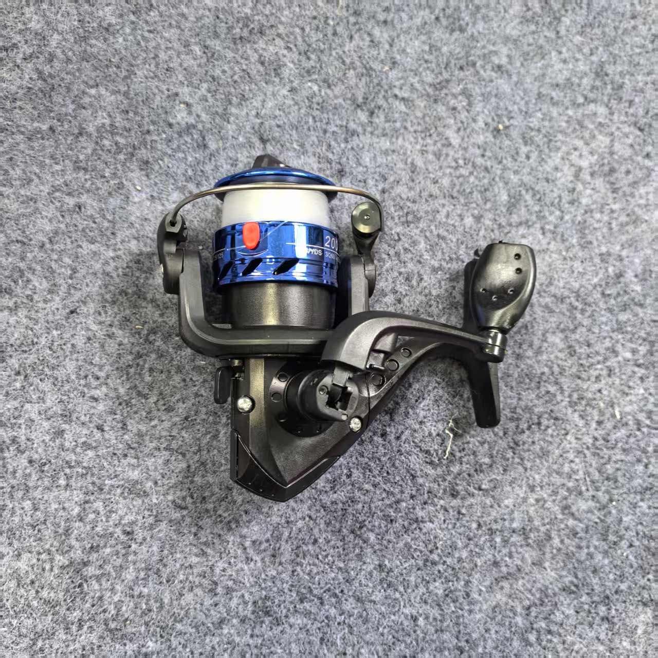 TEMU Line-carrying Small Fishing Reel 200 Type Fishing Reel Fishing Fishing Reel Fishing Gear Sea Rod Lure Rod Fishing Reel