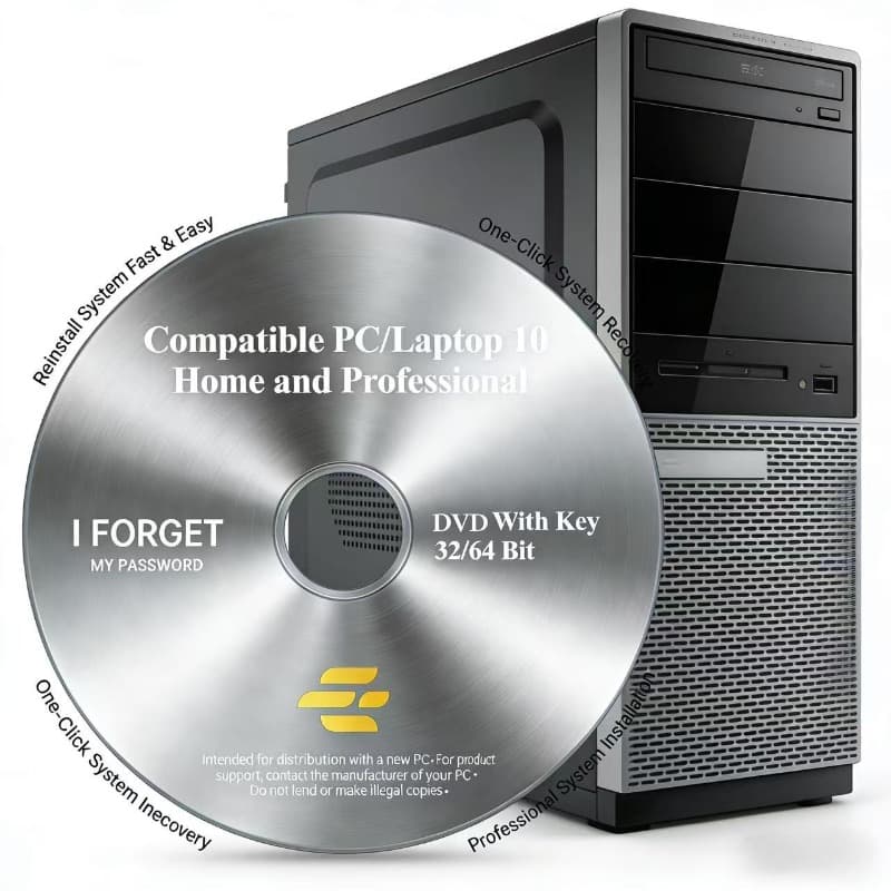 TEMU Installation, , System Cd, Multi-model Support, Plug And Play, Compatible With Pc/laptop 11/10 Home And Pro 32/64 Bit Dvds. Install To Condition, Restore, Repair And Restore Boot Disks. Repair Pc