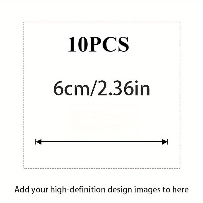 TEMU Customizable Uv Transfer 3d Stickers - 10/50/100/200pcs Mixed Colors Polyester, Glitter , Self-adhesive Glass Surface, High Quality And Durable, Suitable For Cups, Laptops, Cars, Laptop Windows