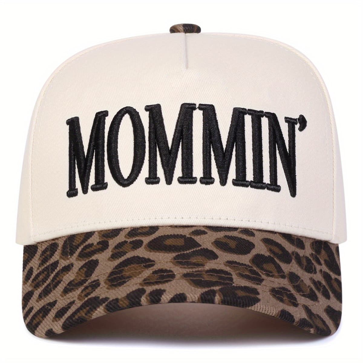 TEMU Women's Mommin' Baseball Fashion Five-panel Hat Outdoor Adjustable Casual Hat Suitable For Spring Autumn Travel Beach Vacation