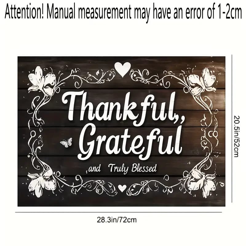 TEMU 1pc Featuring Motivational Quotes And A , Perfect For Farmhouse- Decor. Ideal For Countertops And Stoves, Heat-resistant Enhance And Your Home