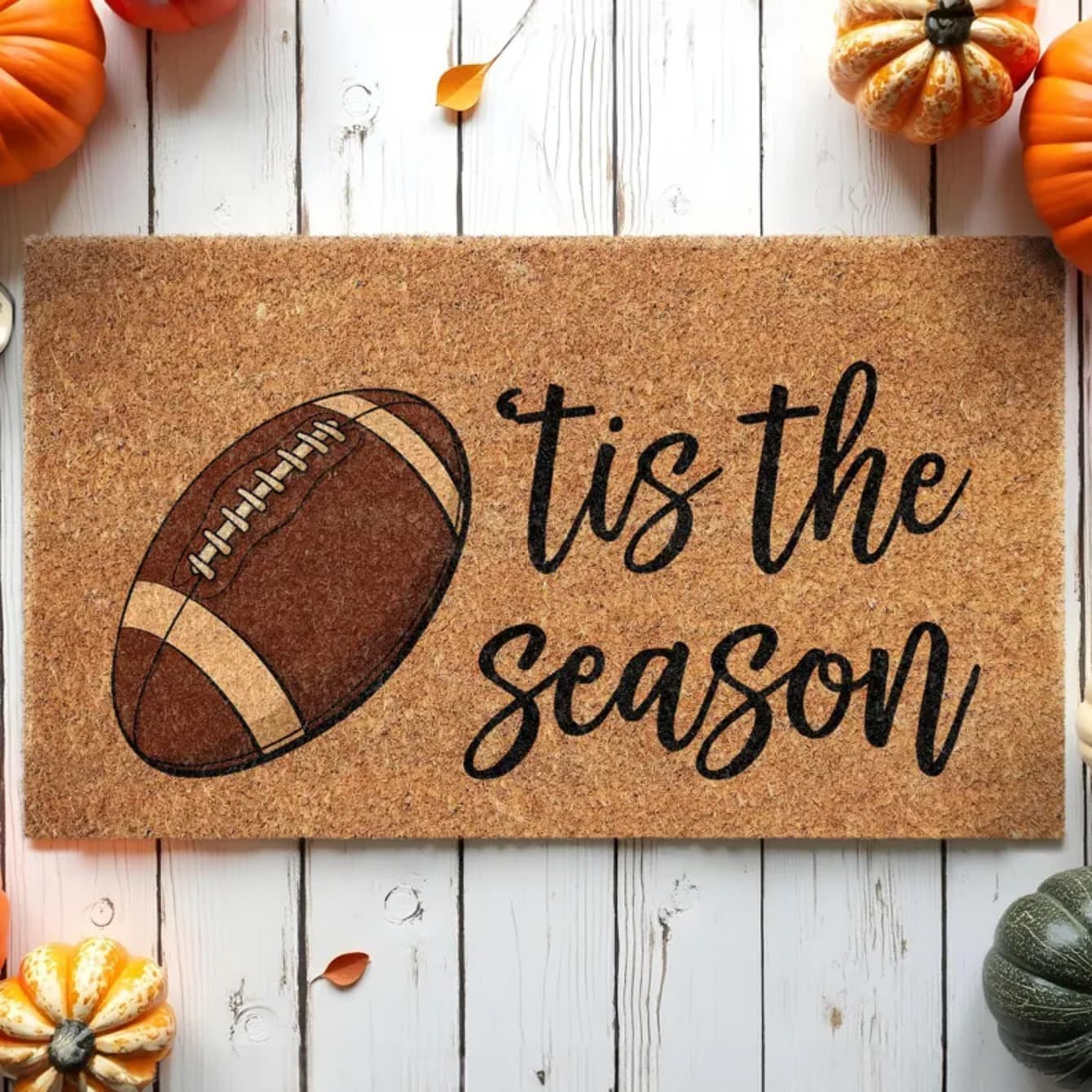 TEMU Mat This Door Mat, Fall Halloween Pumpkin Mat, Happy Halloween Welcome Coir Mat, Welcome Mat Outdoor Fall