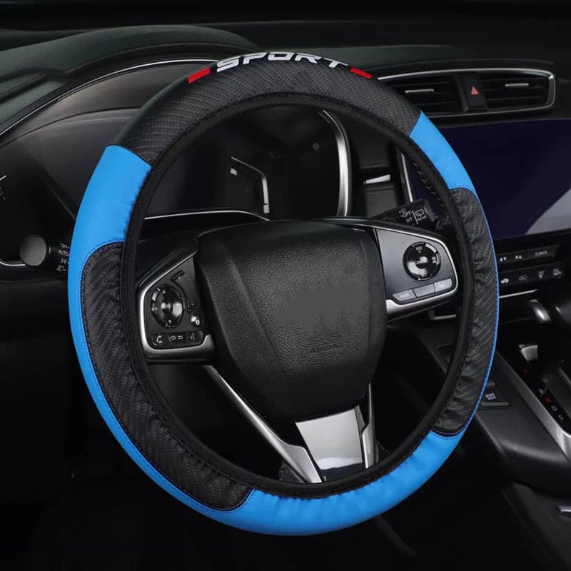 TEMU Color-printed Elastic Steering Wheel Sleeve, Sport-style Steering Wheel Handle, No , Elastic Band, Universal For All