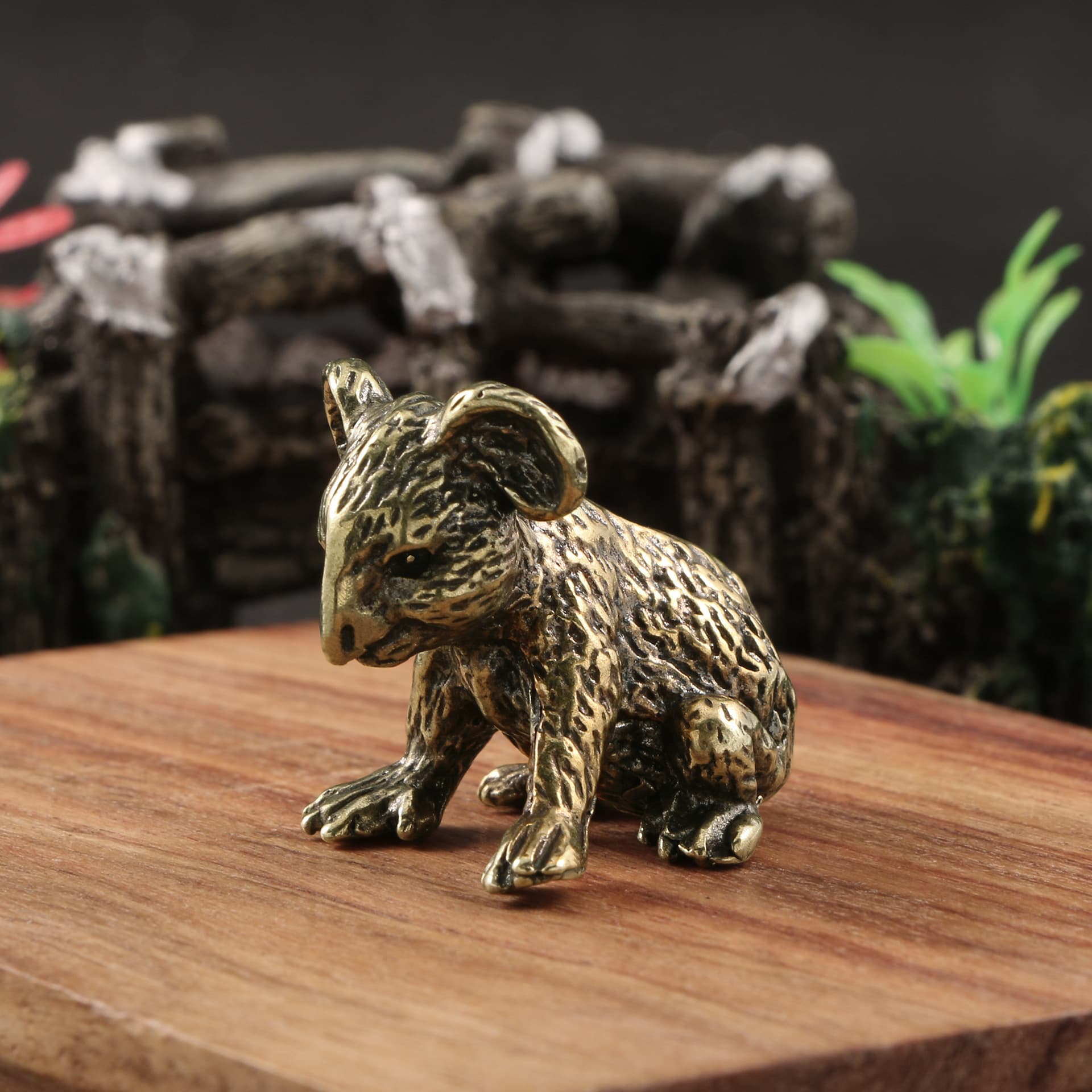 TEMU Brass Ornament Handmade Creative Desktop Decoration