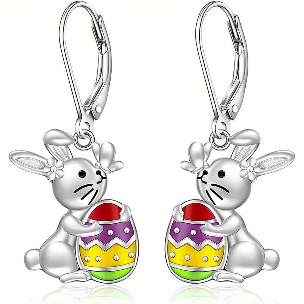 TEMU Exquisite Fashion Cute Animal Accessories, Rabbit Ear Accessories Easter Valentine's Day Anniversary Birthday Party Holiday Gift Jewelry
