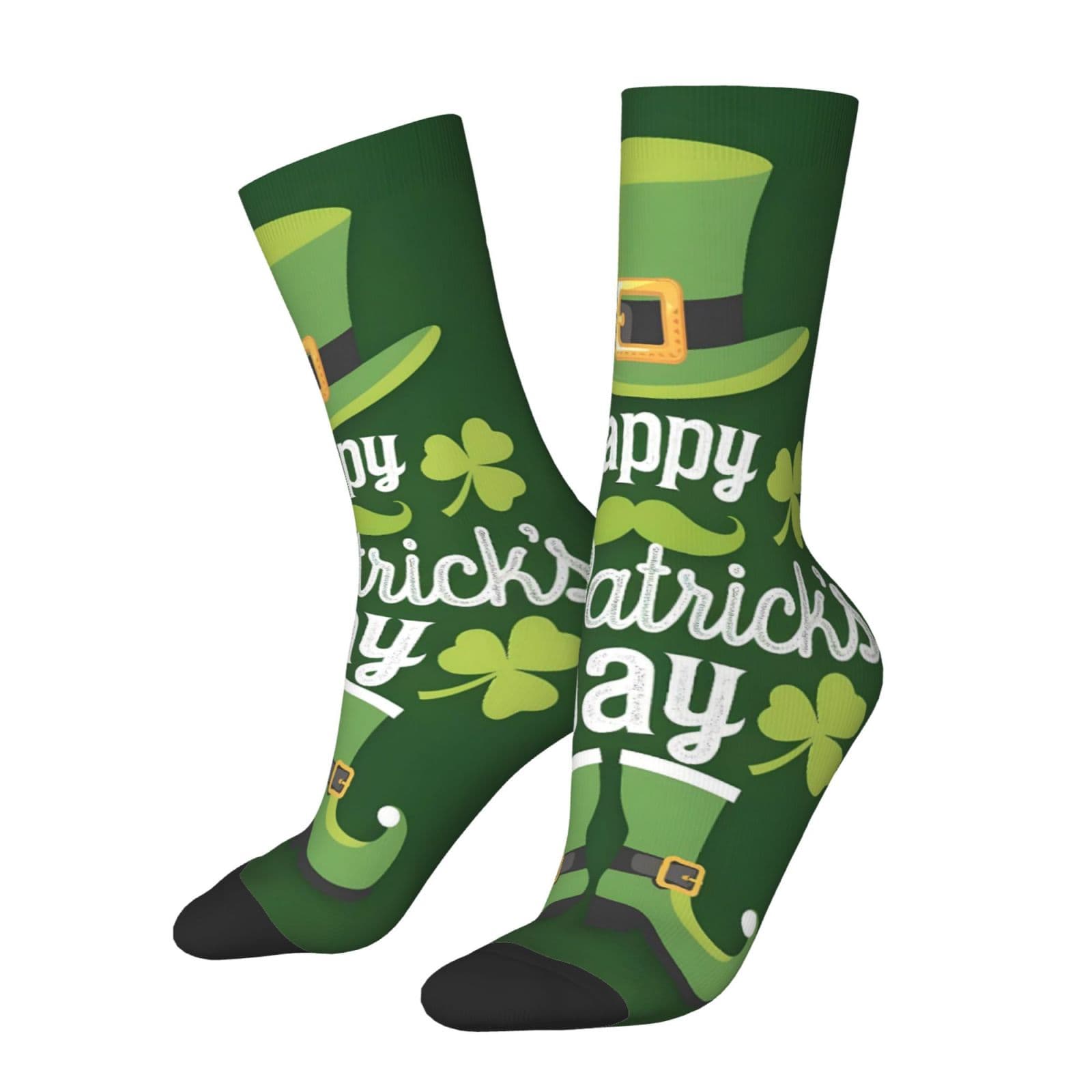 TEMU A Pair Of Unisex Outdoor Socks Featuring A 's Day Pattern, Mid-calf Length, Machine Washable, Suitable For Outdoor Sports Enthusiasts, Comfortable And Breathable, Stylish For Everyday Wear