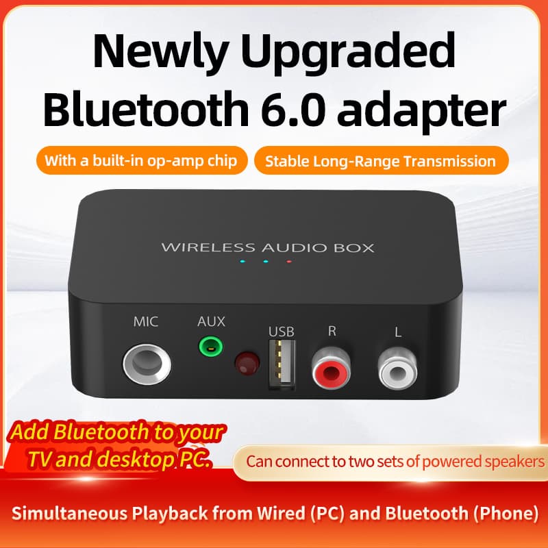 TEMU Bluetooth Receiver For Speakers& Tv With Nfc, Hd, And Bluetooth 5.0
