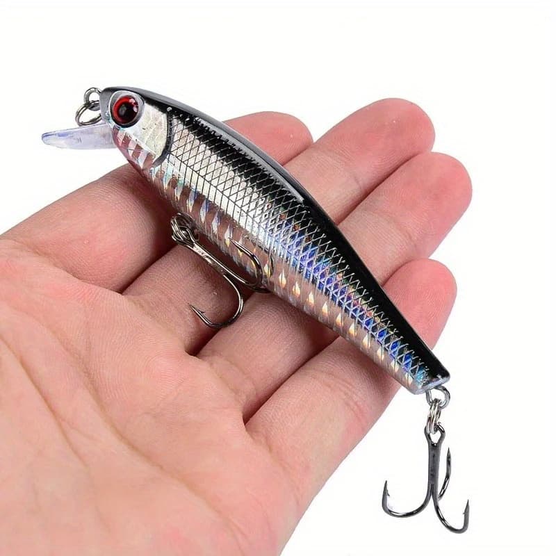 TEMU 1pc Japan Hot Model Sinking Minnow Fishing Lures 8.5cm 9.2g Jerkbait Pike Carkbait Swimbait Professional Bait