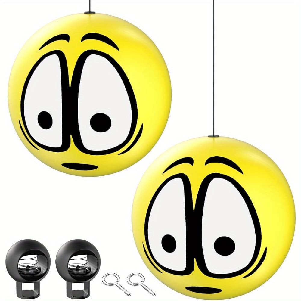 TEMU Garage Parking Aid Ball, Parking Guide System For Car, Stop Indicator, Parking Assist Ball, Aid-parking Kit, Garage Car Stopper, Pack Of 2