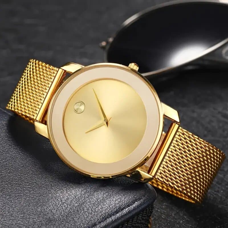 TEMU A Single Piece Of Stylish Quartz Watch For Women, Perfect For Occasions Like Valentine's Day, Easter, Ramadan, Birthdays, And Christmas; An Gift For