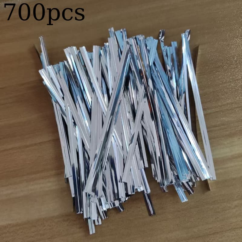 TEMU 700pcs Of Assorted Colored Zip Ties, Ideal For Floral Wrapping, Offered In Hues, Versatile And Useful For Gardening Needs