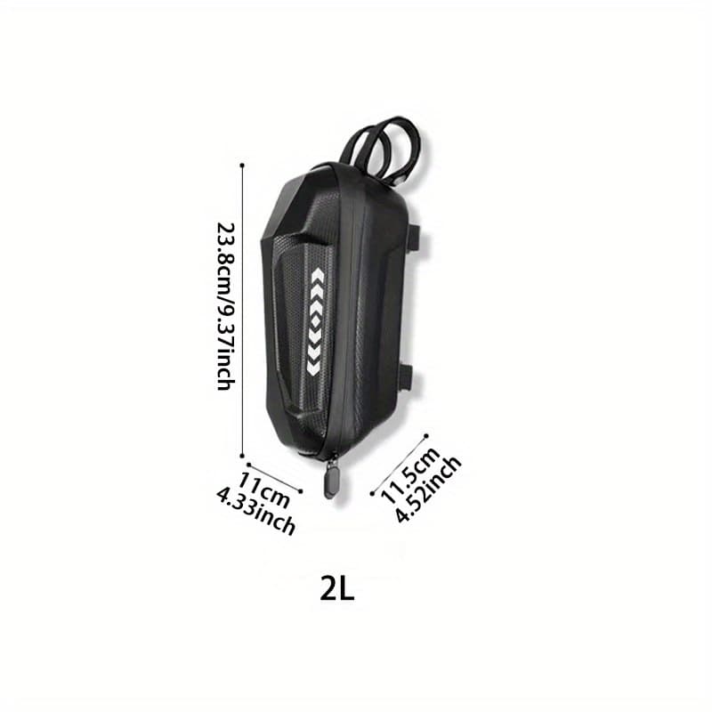 TEMU Portable Electric Scooter Front Handlebar Storage Bag With Large Capacity For Carrying Phone Wallet