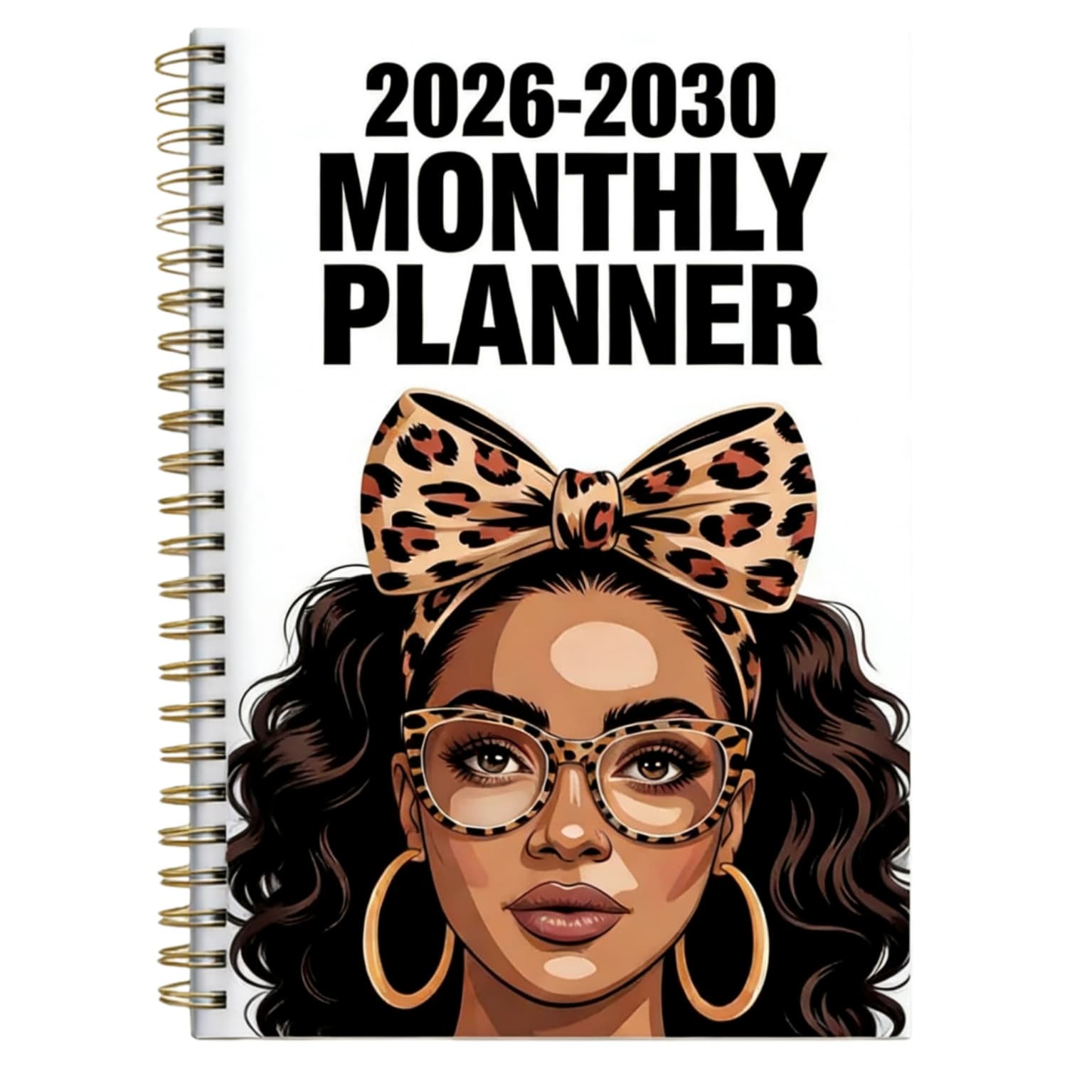 TEMU 2026- - 5-year Calendar From 2026 To December 2030, Women's Themed Cover Design, Annual Calendar Planner, Month Tabs, 60-month Calendar, 5.5 Inches X 8.3 Inches