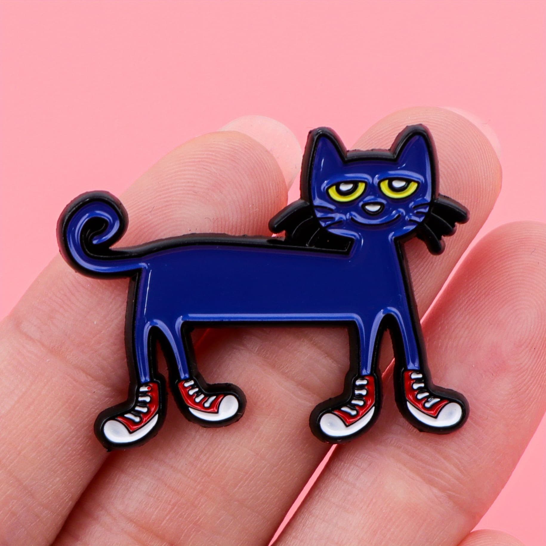 TEMU Enamel Pins And Brooches Featuring Cats, Perfect For Decorating Backpacks And Bags, Ideal As A Gift For ,