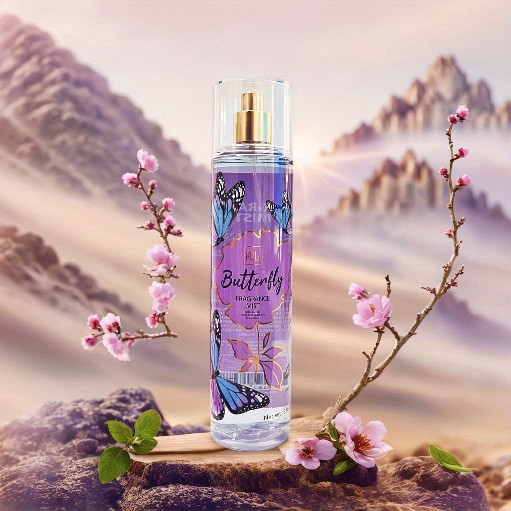 TEMU 8 Ounces Women's Hair And Body Perfume Mist - Long-lasting Fragrance, Suitable For Dates, Parties, And Gifting