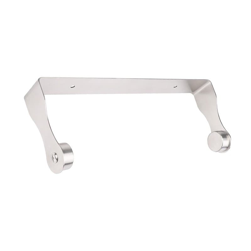 TEMU Kitchen Paper Roll Holder Stainless Steel Wall Mounted Paper Roll Holder For Bathroom Bedroom Dorms Decor
