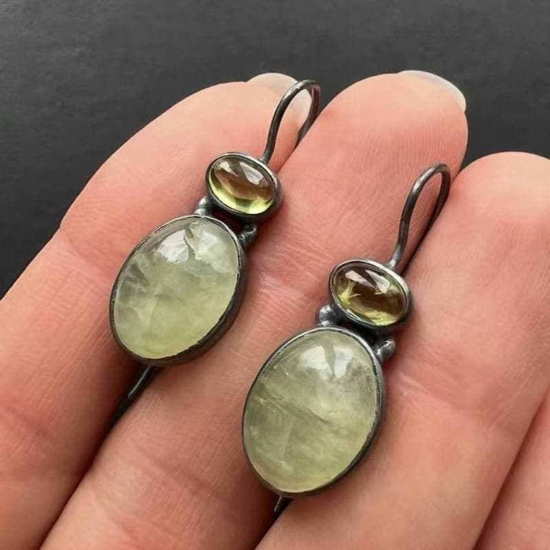 TEMU 1 Pair Elegant And Fashionable Round Pendant Earrings For Halloween, Christmas, And Thanksgiving Gifts