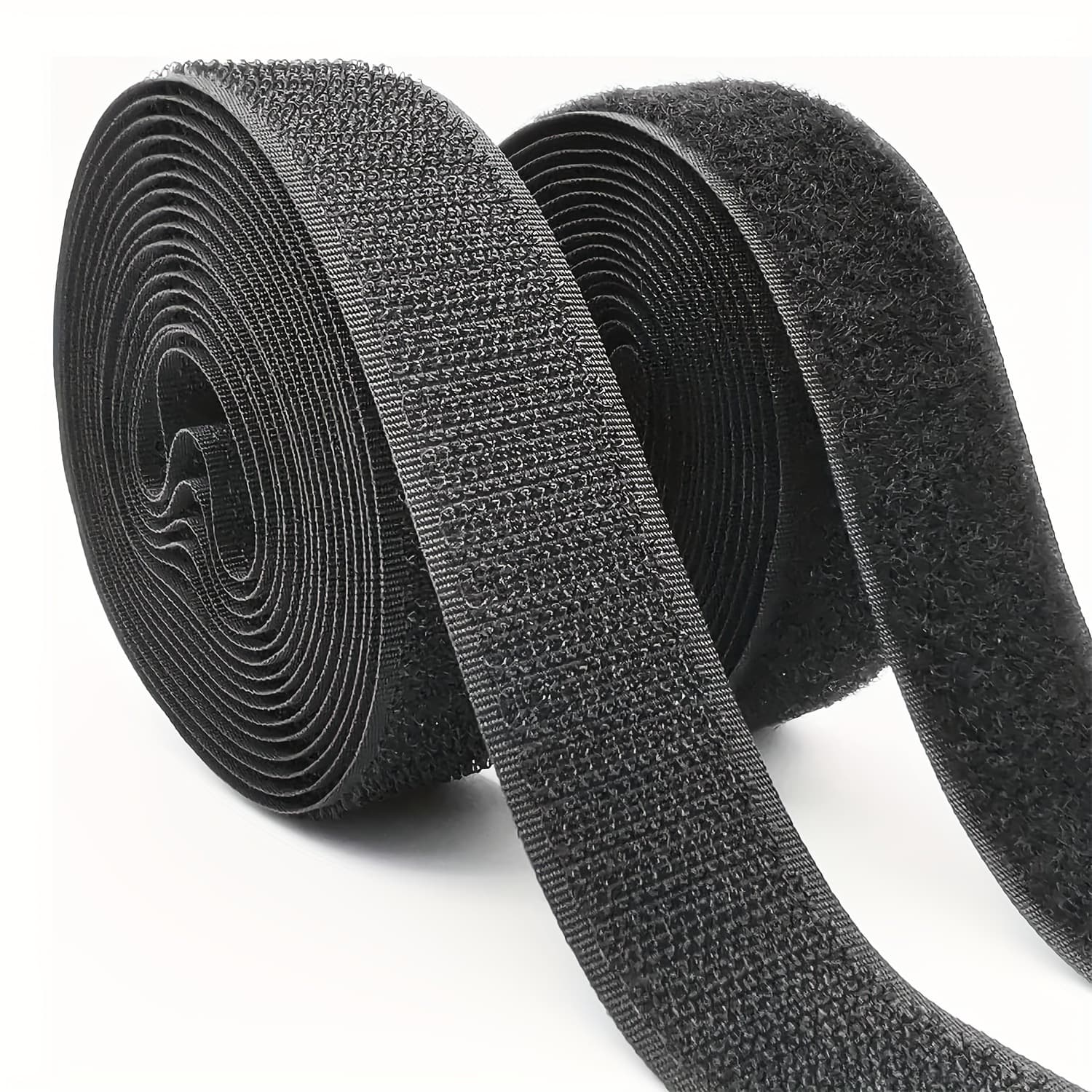 TEMU 1inch X 16.4 Feet Hook And Loop Tape, 1inch Wide, Easy To Sew, , Non-sticky, Interlocking Tape, Hook And Loop Tape For Clothing Sewing Crafts And Diy Projects