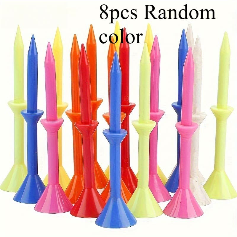 TEMU Golf Tees In Cup Shape, Made Of Durable Plastic For Professional Use, In Colors