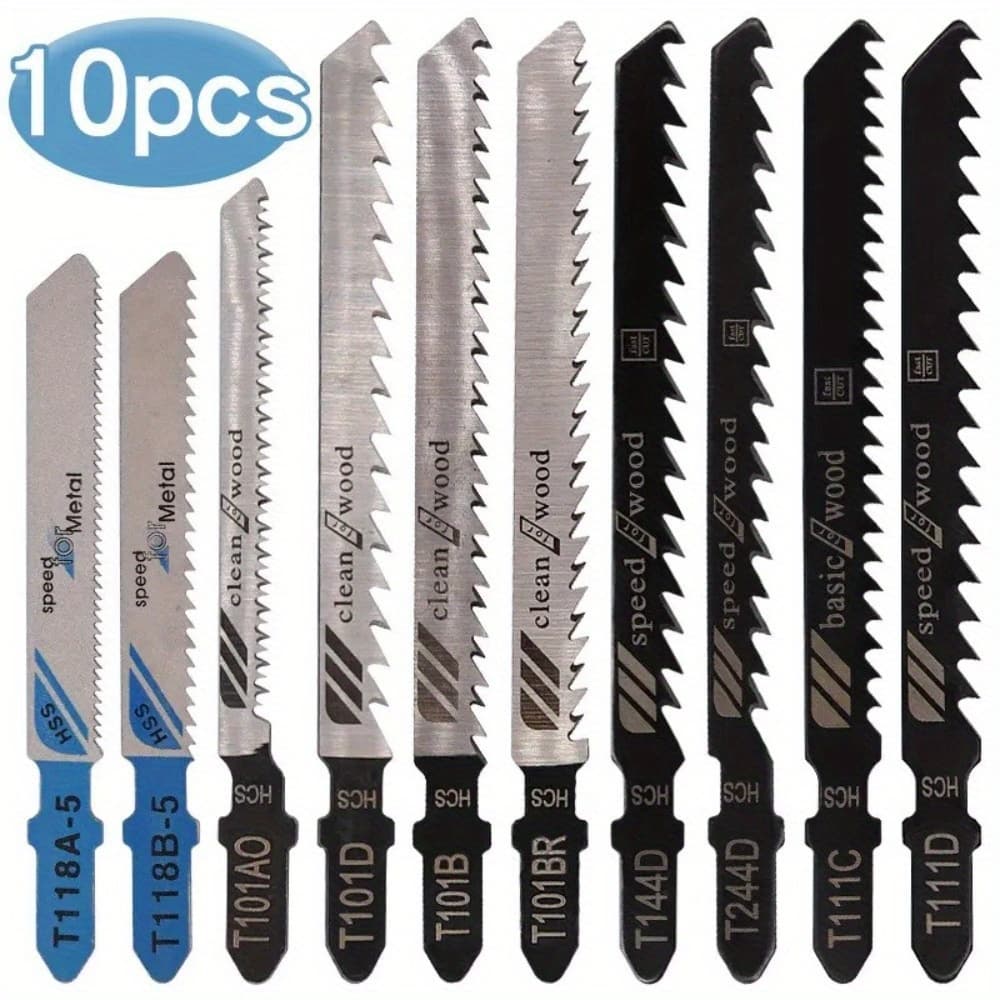 TEMU 10pcs Electric Saw Blades For Woodworking Metal Plastic Machines And Coarse Teeth To Prevent Edge Explosion