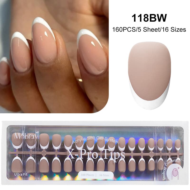 TEMU 150pcs/160pcs Premium -on Nails