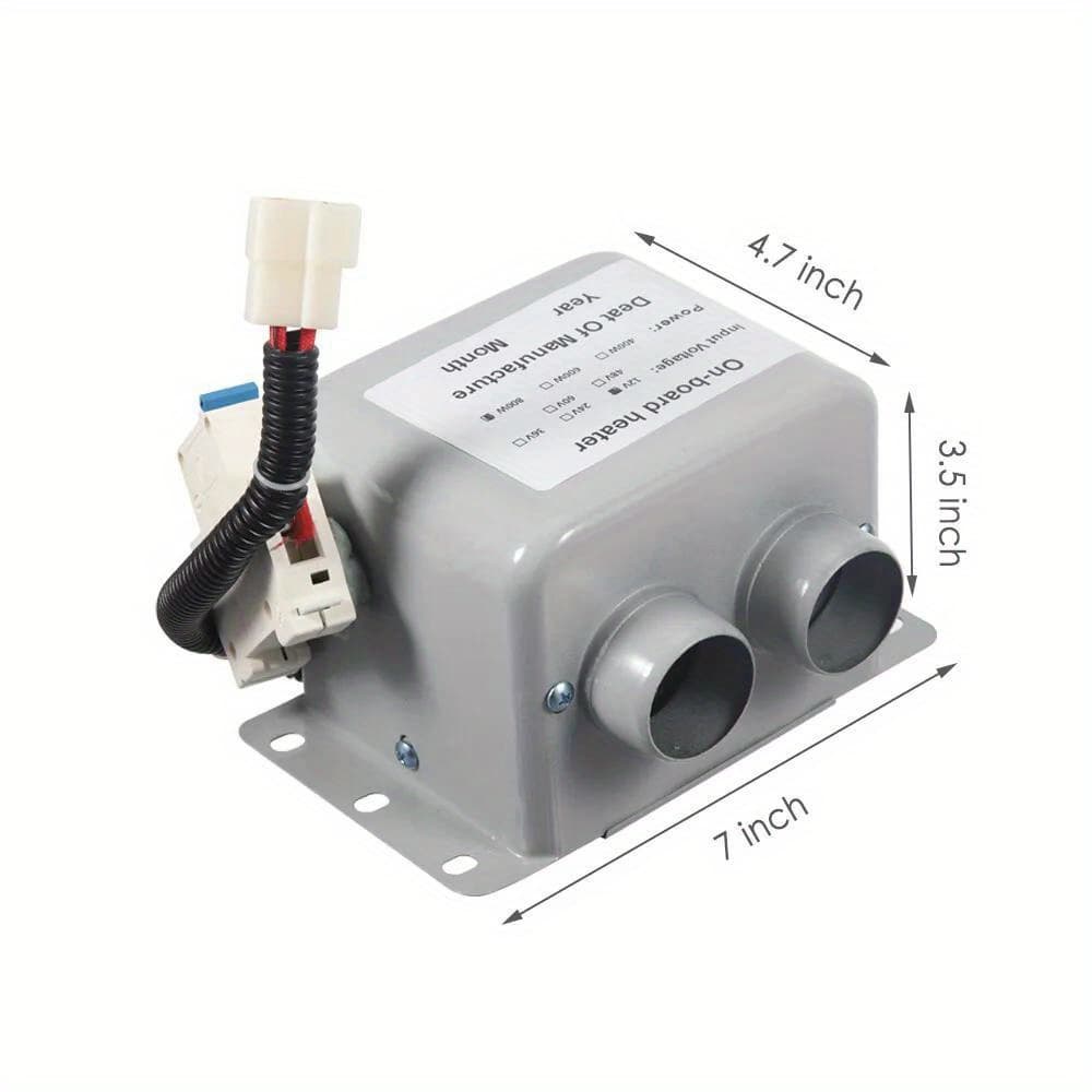 TEMU 12v 800w Electric Car Heating Fan For Windshield Defroster